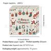 Christmas Party Tableware Set: Festive Paper Plates, Cups, and Napkins