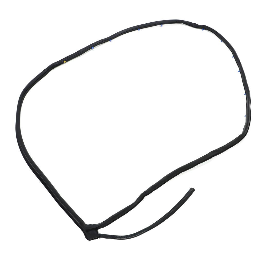 Weather Strip Window Rear Right 72810SNAA01 Waterproof High Temperature Resistant Tough Door Weather Strip for