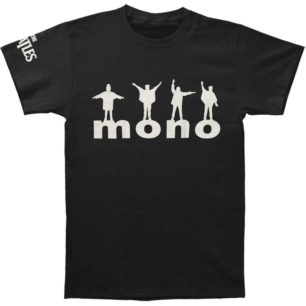 

Men s Beatles Mono With Figures T-shirt Black 2XL