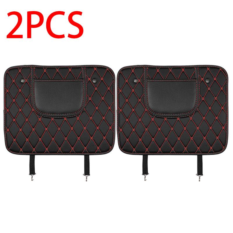 Protector Spate Scaun Auto din Piele PU Interior Auto Pad Anti Lovituri pentru Copii Protecție Anti Murdărie Măsuțe Accesorii Auto