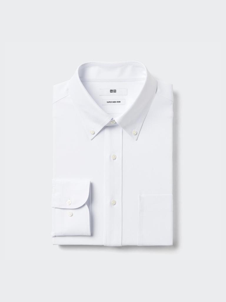 Uniqlo Japan Super Non Iron Jersey Shirt Bd Long Sleeve