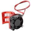 Heat Sink Upgrade Accessory for 380Celsius390 Motor 1Celsius16 RC Car Boat Model with JST Plug
