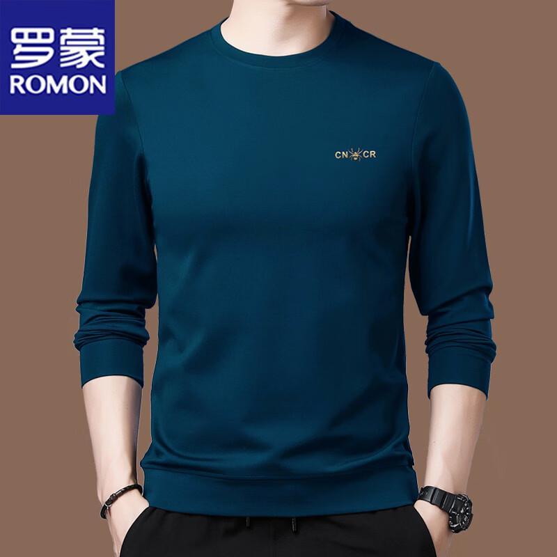 

ROMON Men s Long Sleeve Round Neck Sweatshirt XL