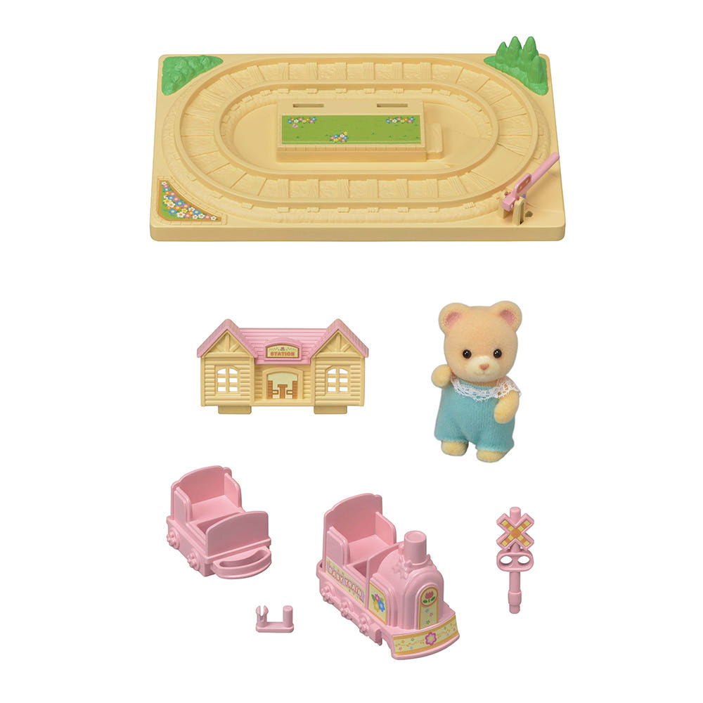 [toytron] Sylvanian Families 5320 Baby Train Play Set