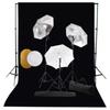 Day and Night - Day and Night Photo Studio Kit with Lamps, Umbrellas, Background and Reflector