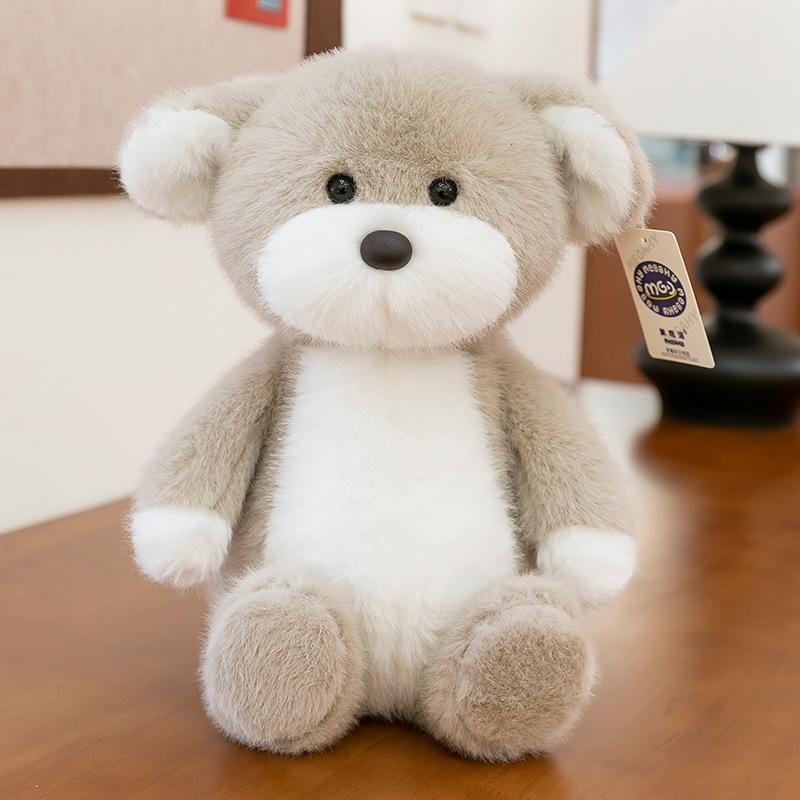 Emulated New Cute Cute Big-headed Goose Plush Toy Doll Children Comforting Sleeping Pillow Rag Doll