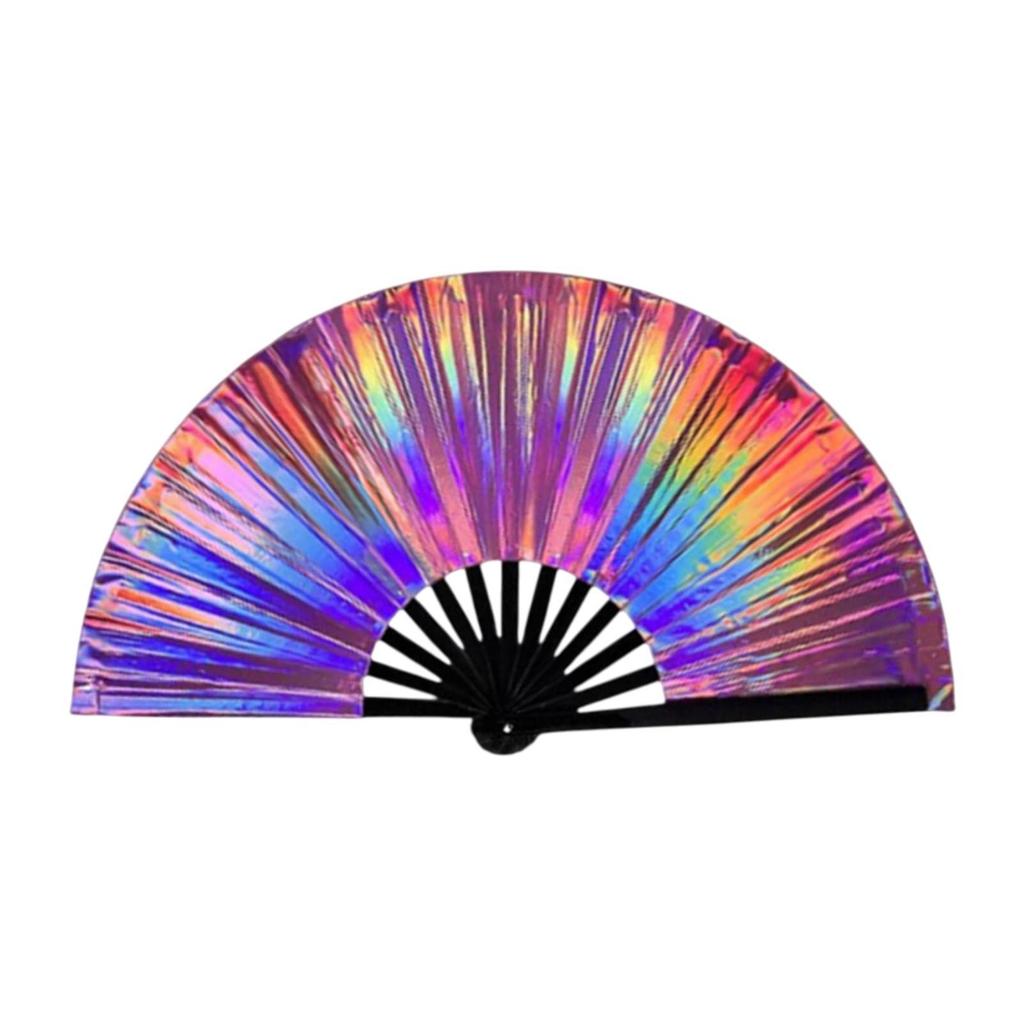 Folding Dancing Fan Accessories Decoration for Carnival Performance Festival