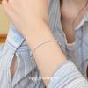 Cui Yan S925 Sterling Silver Korean Twist Bracelet for Women - Simple, Versatile, Open Cuff Design.