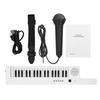 Guitar Electronic Piano with Mini Keyboard 37 Key Electronic Keyboard Piano Rechargeable Children  S Piano
