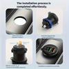Universal 12-24V Motorcycle Car Charger Dual USB Type-C Charger Adapter Waterproof Power Socket for Auto Truck ATV Boat