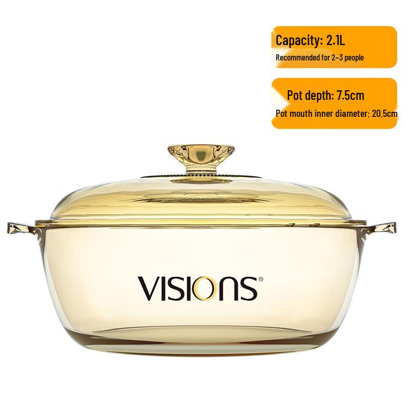 VISIONS Glass Pot 2.1L