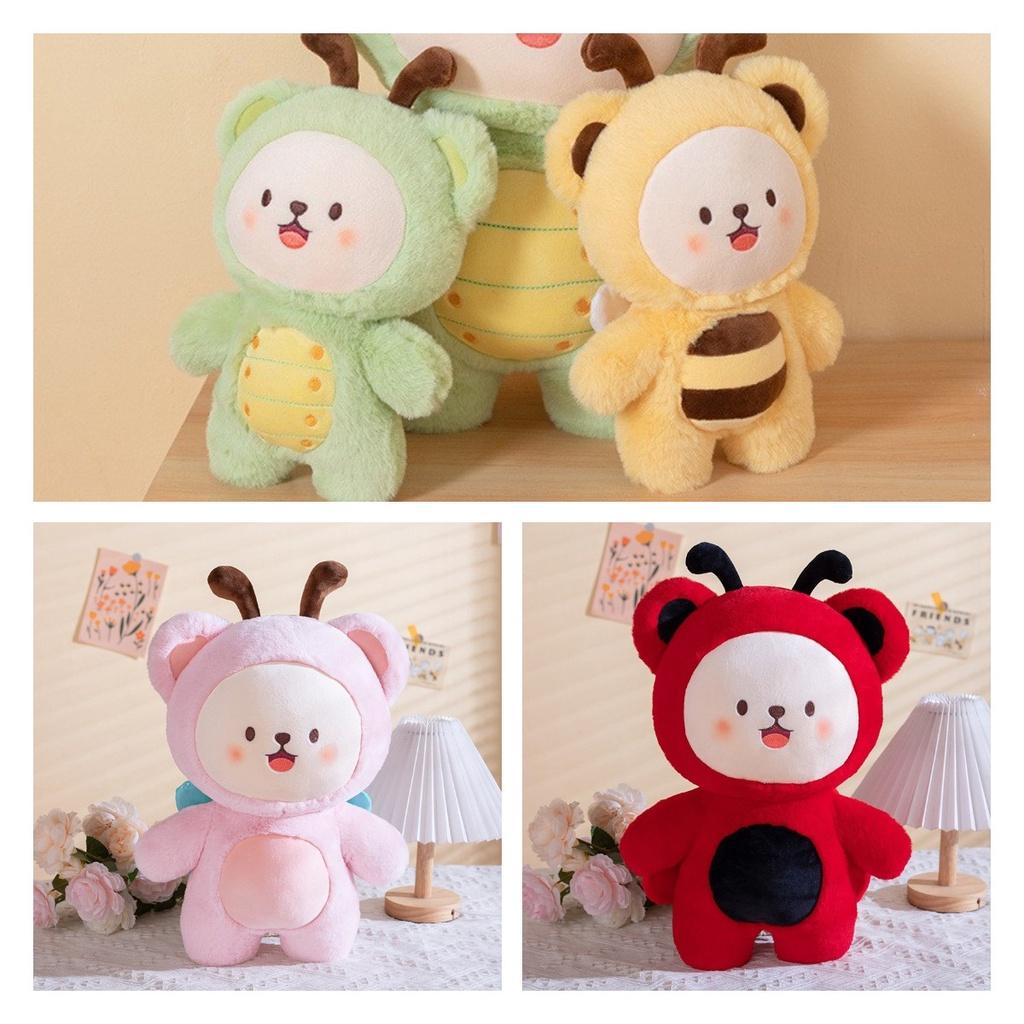 Cute Bee Butterfly And Ladybug Plush Toys For Kids And Adults