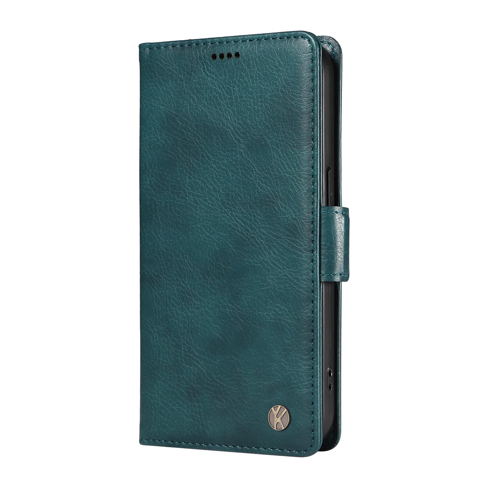 

For Honor Magic7 Pro 5G Case YIKATU YK-007 Litchi Texture PU Leather Wallet Phone Cover Brown