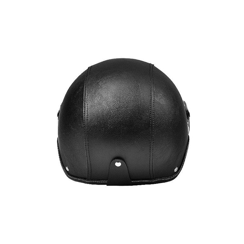 Men's & Women's Retro Electric Motorcycle Helmet - Universal Four-Season Half Helmet