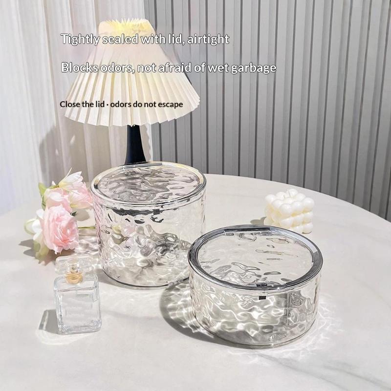 Hair Accessories Organizer Storage Box Clear Hair Tie Organizer For Headband, Bows, Cotton Swab Organization, Bathroom