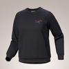 Arcteryx Women S Crew Neck Pullover Black Multi Atpfw09053