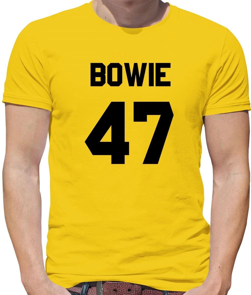 

Bowie 47 - Mens T-Shirt - David Music 1947 Love Musician Singer Fan S