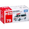 Takara Tomy Tomica No. 079 Toyota HiMedic Ambulance Diecast Toy Car for Ages 3 and Up