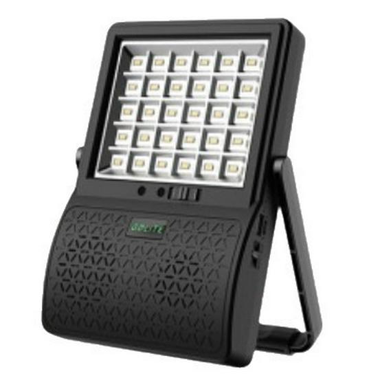 High-Power Portable Solar Floodlight: Super Bright Mobile Searchlight for Construction and Emergency Outdoor Lighting