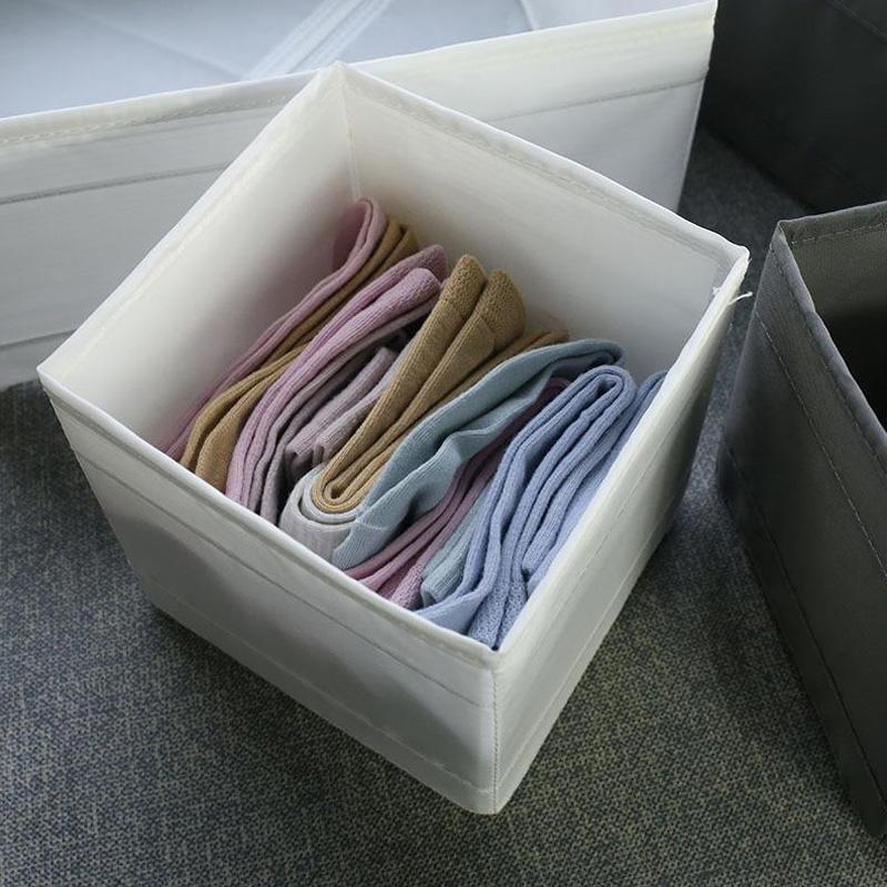 Compartiment organizator de haine Cutie de depozitare, pliabil, spălat, organizator de acasă pentru lenjerie intima, blugi, șosete, dulap, containere de depozitare
