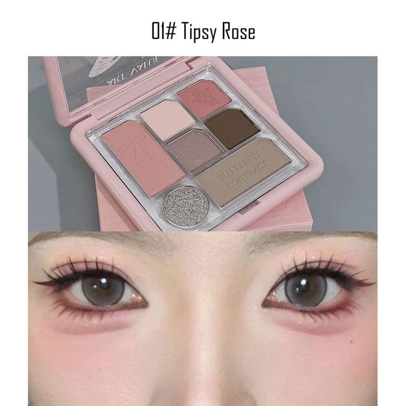 Art Value - Butterfly Pact Series Multi-Purpose Eyeshadow Palette - 3 Types