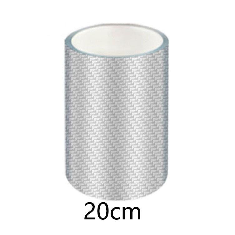 Transparent carbon fiber patterned car door sill strip, bumper anti-collision strip, anti stepping sticker, body film sticker, decorative strip