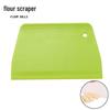 Trapezoidal Plastic Dough & Cake Scraper Tool