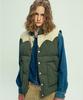 Knd 70S Wyo Padded Ski Vest Olive Khaki