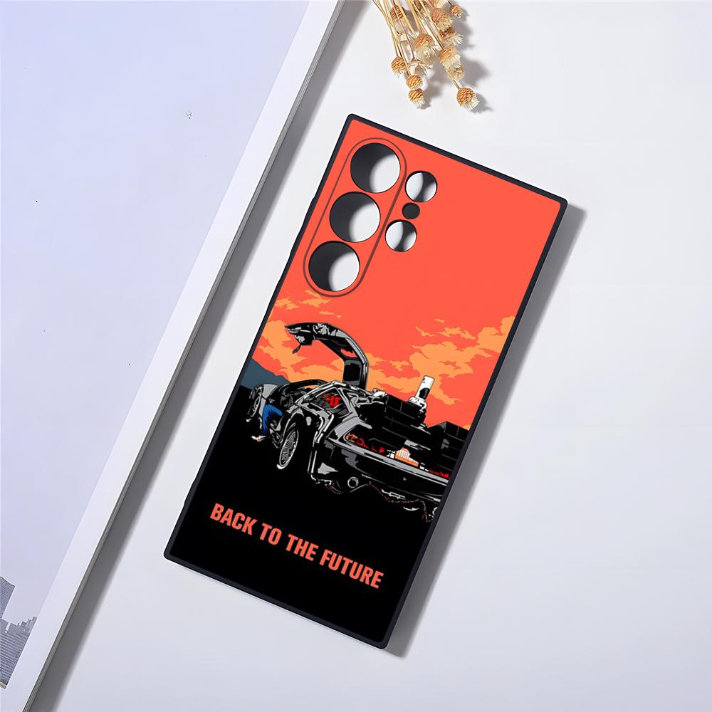 

Back To The Future Phone Case For Samsung S24 Ultra S25 S23 Fe S22 S20 S21 Plus A16 A54 A34 A24 A53 A16 Cover Samsung s20plus