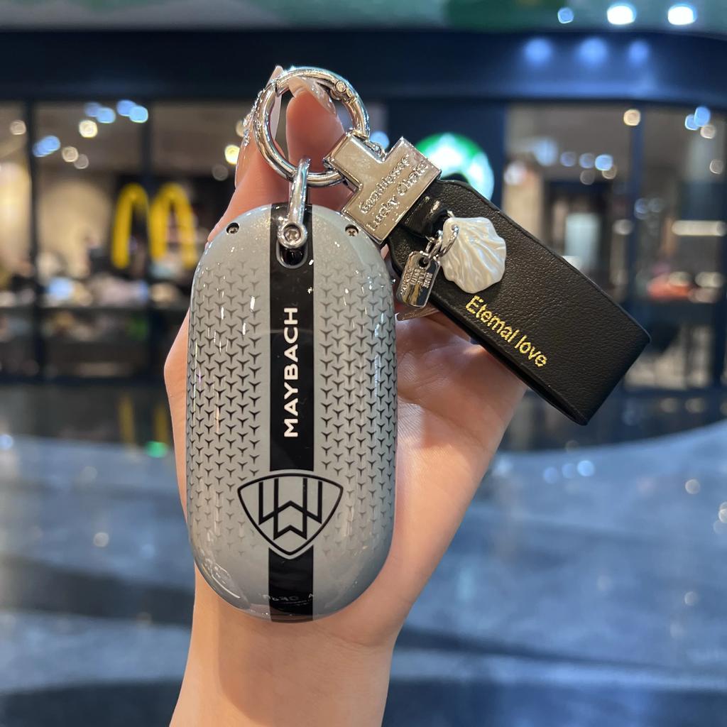 ULA5 Car Key Case Cover Shell-Mercedes Benz C S Class W223 W206 S260L S350L S400L S450L S500L S480 S580 2020 2021 2022