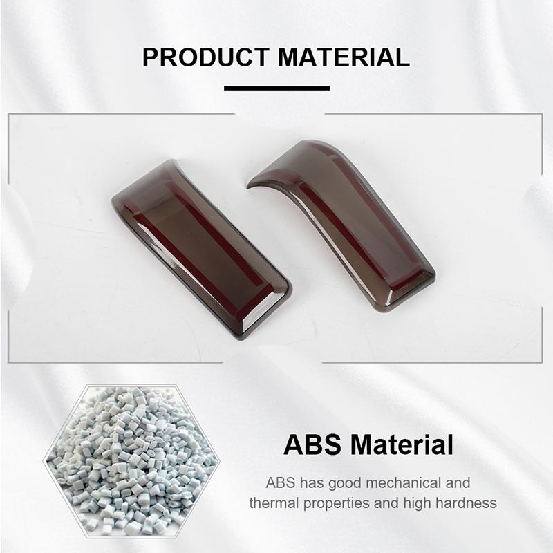 Car Reverse Mirror Turn Signal Light Lamp Decoration Guard For Ford F150 2021 Up Accessories Smocked Black