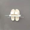 Wall-Hanging Shoe Organizer Rack Plastic Storage for Slippers & Shoes, Ideal for Bathroom, Bedroom, Home & Dorm Use