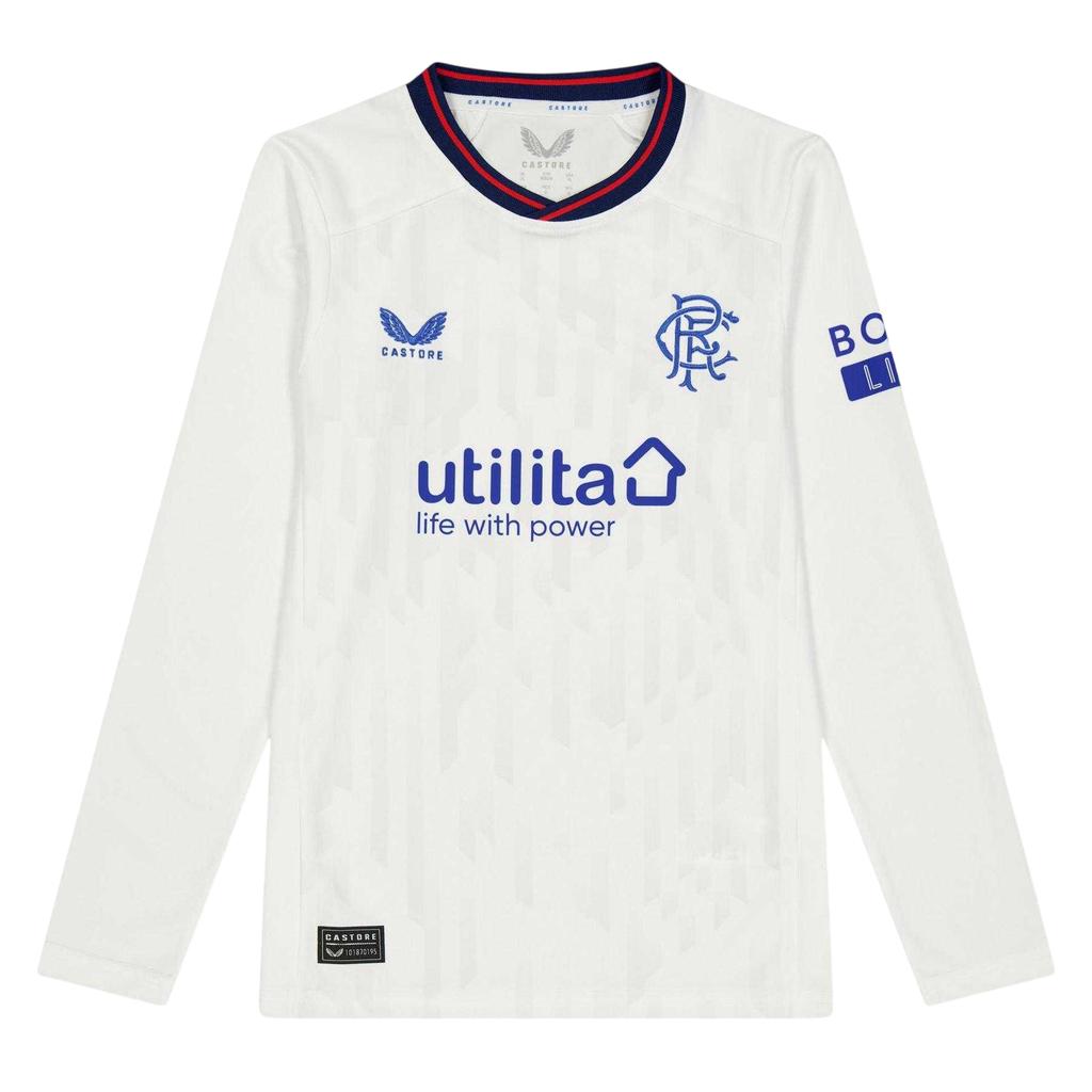 Castore Childrens/Kids Rangers FC Long-Sleeved Goalkeeper Jersey