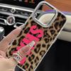 Leopard Swag Phone Case For Iphone 17 13 Pro Max 11 12 16 Plus 15 14 17E 16E Transparent Anti-Scratch Protective Cover