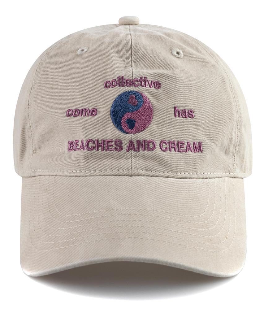 Bichiseuaenkeulim Collective Cation Ball Cap-Light Beige