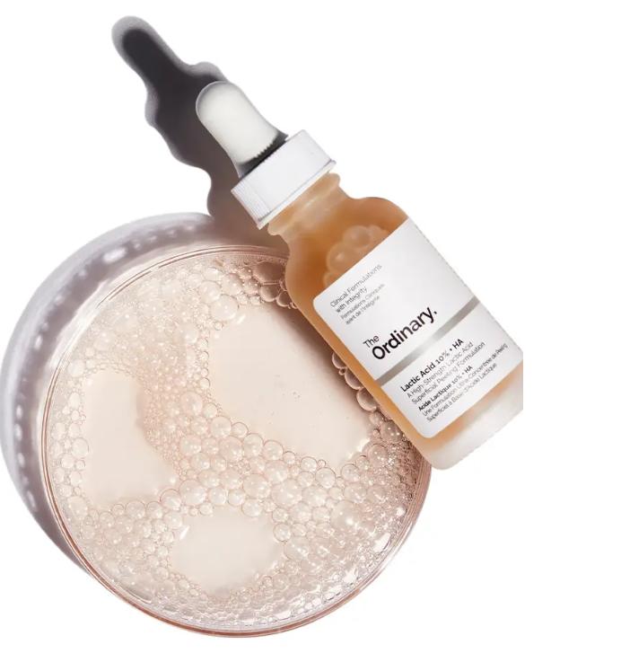 The Ordinary Lactic Acid 10% + HA – Exfoliating & Brightening Serum 30ml