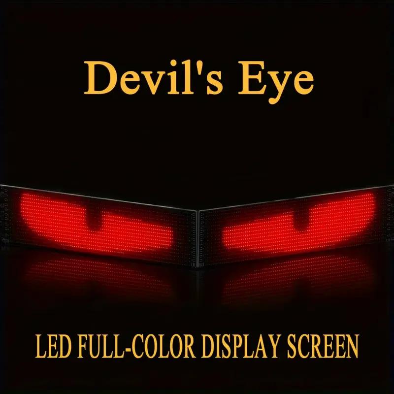 LED Matrix Pixel Panel Display Bildschirm Flexible RGB Auto Muster Graffiti Scrollen Text Animation Shop Erinnerung Licht Bluetooth