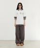 Tonilolenseu Applique Embroidery Short Sleeve T-Shirt Off-White