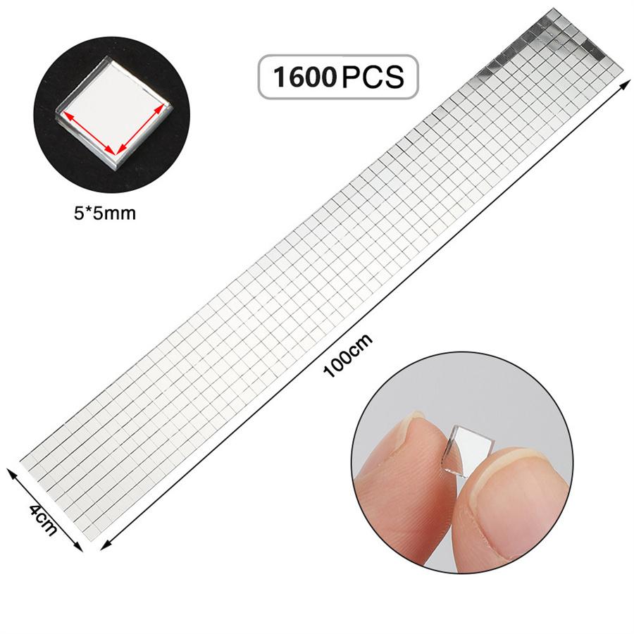 3 Roll Square Decal For Glass Mosaic Tiles Self Adhesive Wall Sticker Home Decor