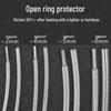 Adjustable Ring Protector: Transparent Heat Shrink Sleeve, Anti-Drop & Sealing Solution