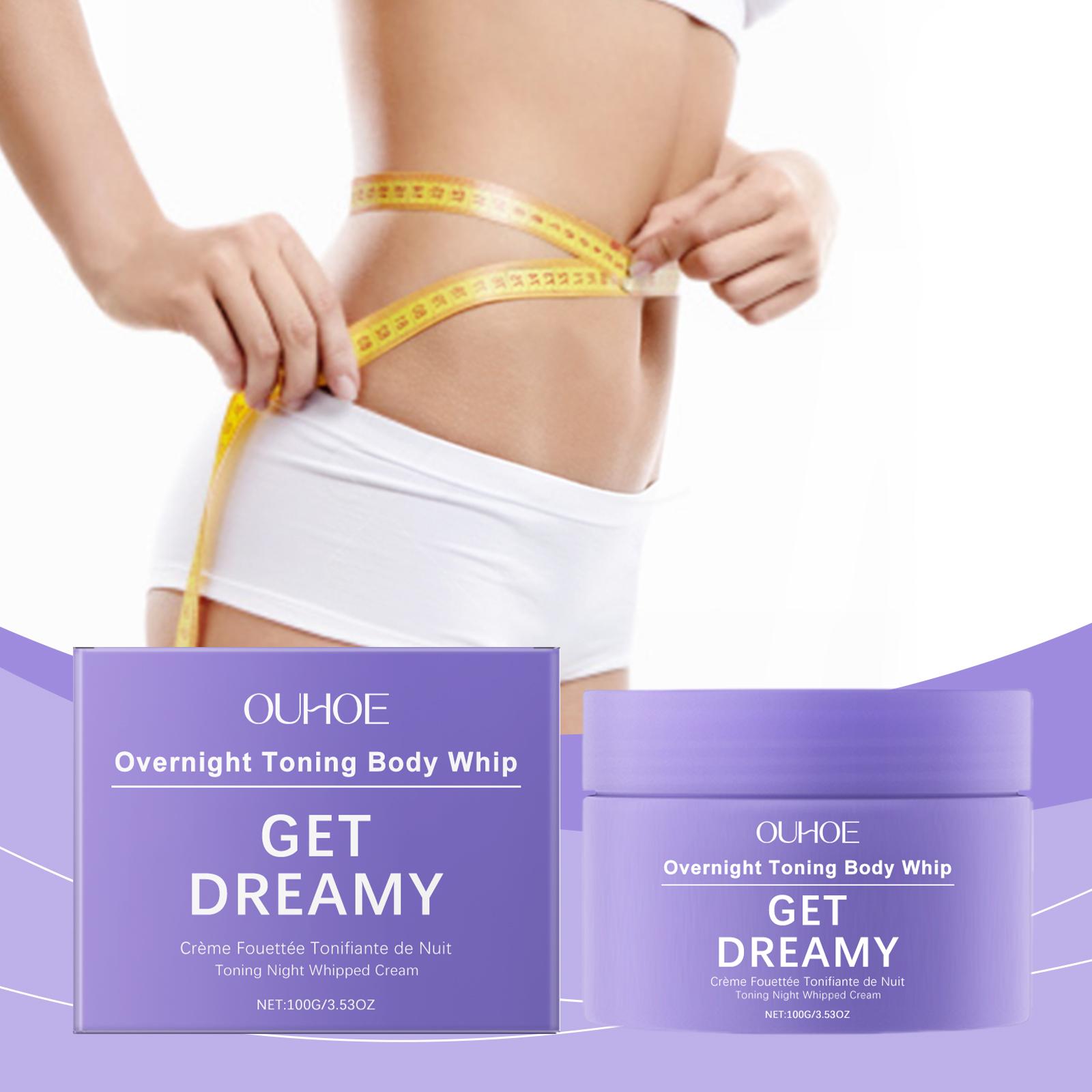 Body Firming Sliming Overnight Toning Whip Get Dreamy Overnight Toning Body Whip Toning Whip For Loose Skin Overnight Toning 100g