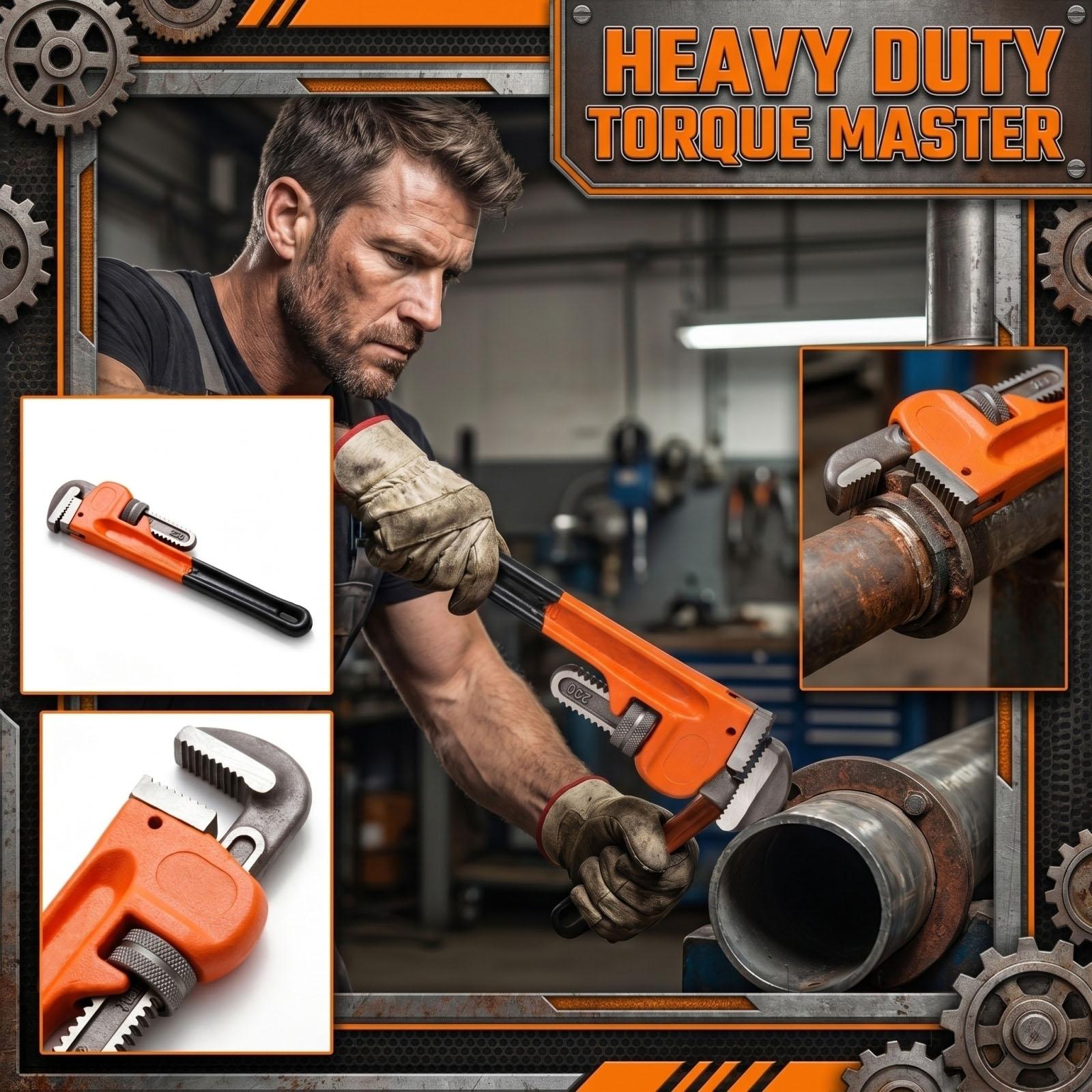 10 Inch Heavy-Duty Pipe Pliers Multifunctional One Size