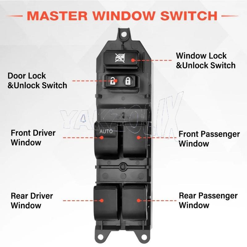 For Toyota Camry Yaris Highlander Corolla Vios RAV4 2006 - 2018 Power Window Control Switch 84820-06130 84820-06100 84810-06060