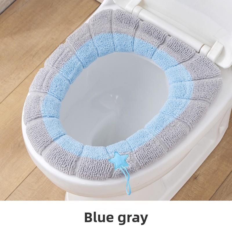 Autumn&Winter Washable Thickened Toilet Seat Cover
