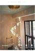 Modern Crystal Duplex Pendant Lamp for Luxury Mezzanines and Lofts