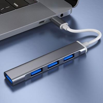 Aluminium Alloy Expander Data Transmission USB 3.0 Splitter USB C HUB Type-C 3.1 Dock Station