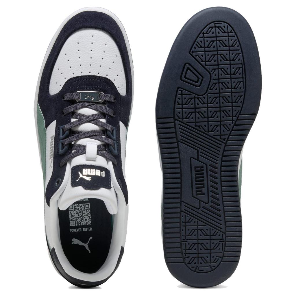 Puma Caven 2.0 Lux Sd Casual Comfortable Versatile Low-Top Sneakers Unisex Sneakers White Green 395080-09