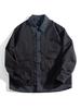 Men's Plus Size Retro Plaid Patchwork Two-Piece Loose Lapel Jacket