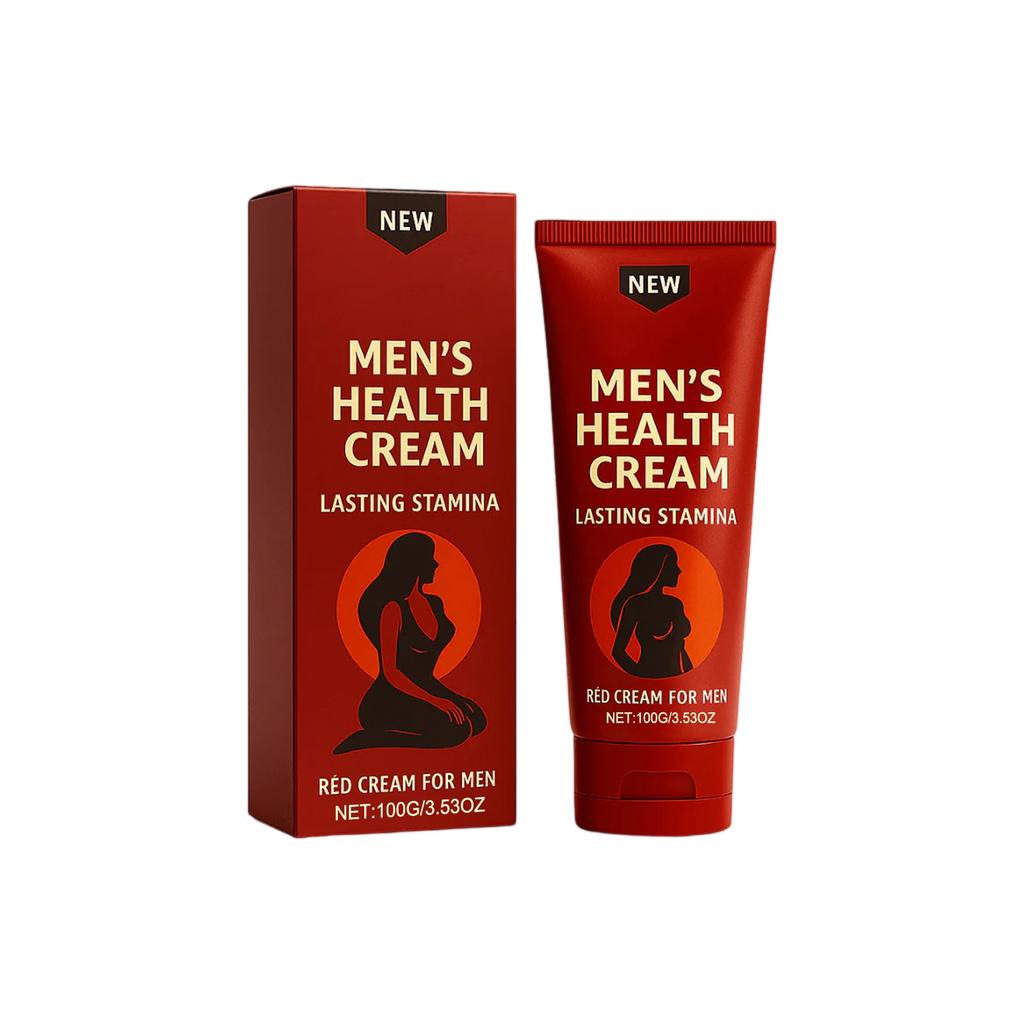 Men's Care Cream: Daily Care And Nourishment For Men's Skin. Gentle Ingredients Massage Care Cream.