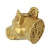 American Staffordshire Terrier, Amstaff – Keychain and necklace with a dog in a box, high-quality gold-plated product | Art-Dog